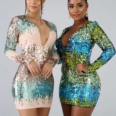 Lauren B Sequin Dress