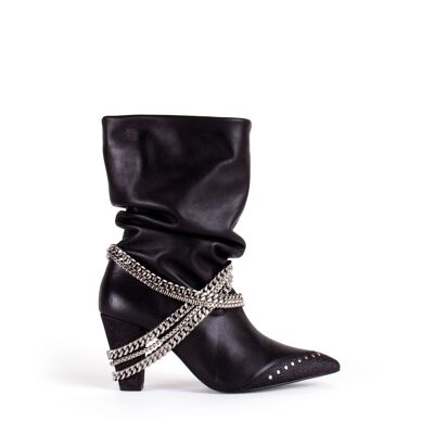 Chains Crumpled Boot