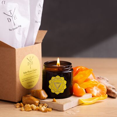 Solar Plexus Aromatherapy Candle