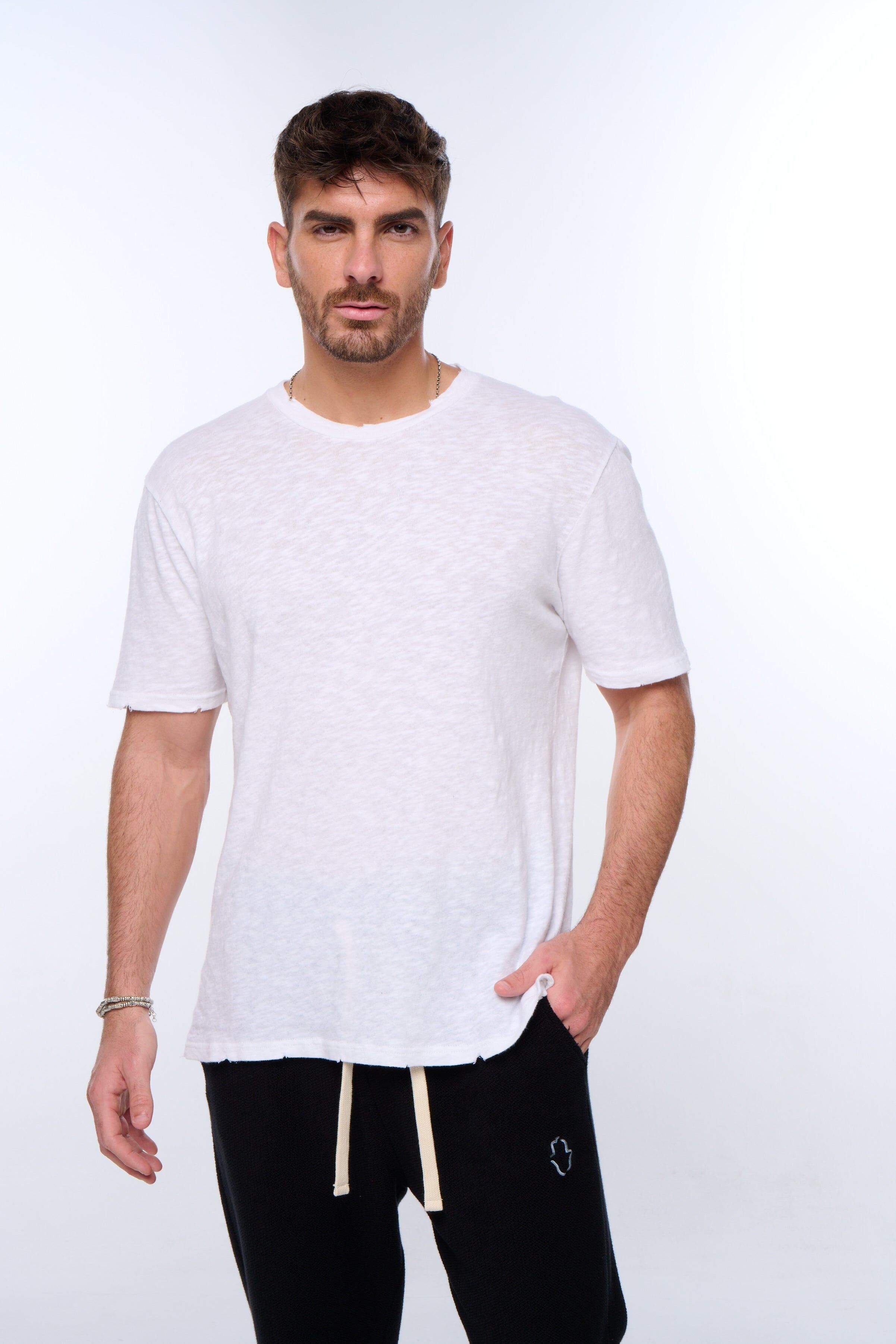 Camiseta corta para caminar