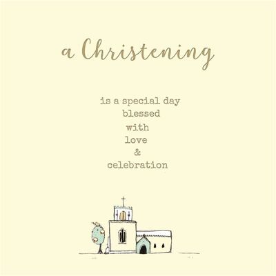 A christening 3
