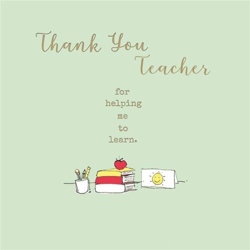 Thank you teacher