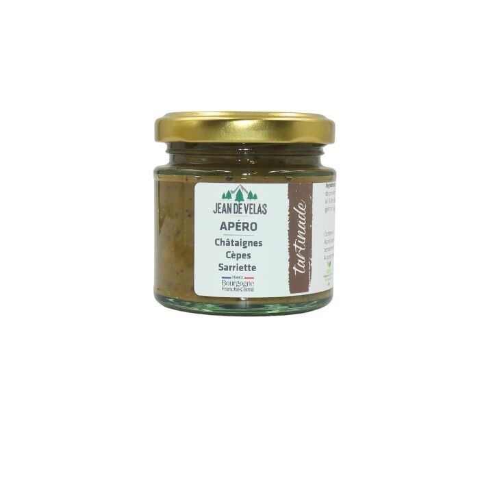 Tartinade APÉRO - Châtaignes, Cèpes, Sarriette 115g