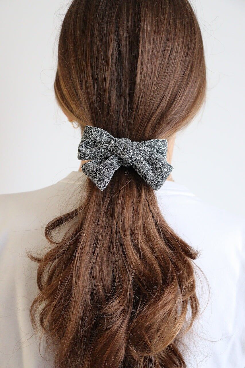 Louise Glitter Argent