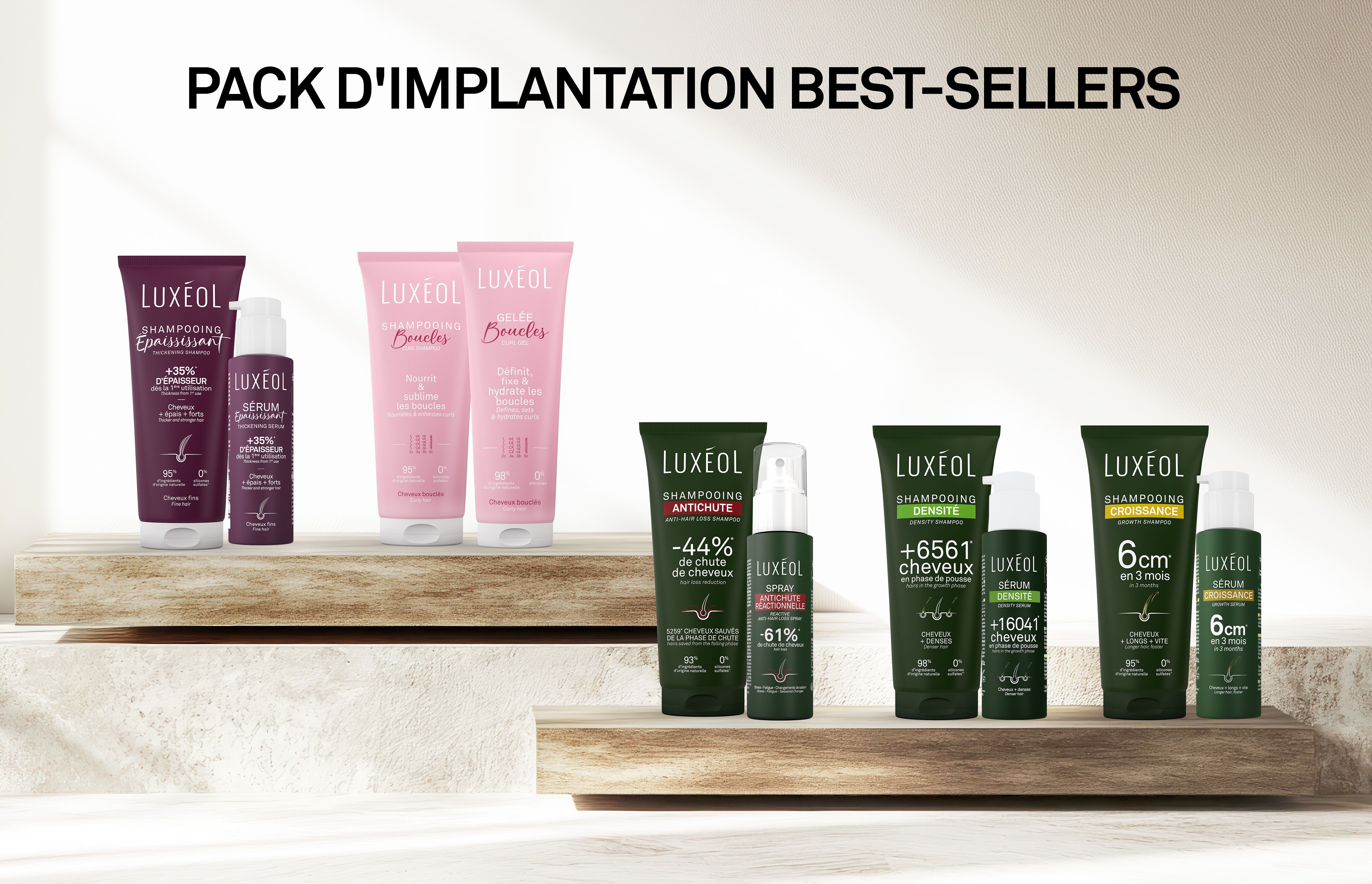 PAQUETE DE IMPLEMENTACIÓN MÁS VENDIDO (60 productos)