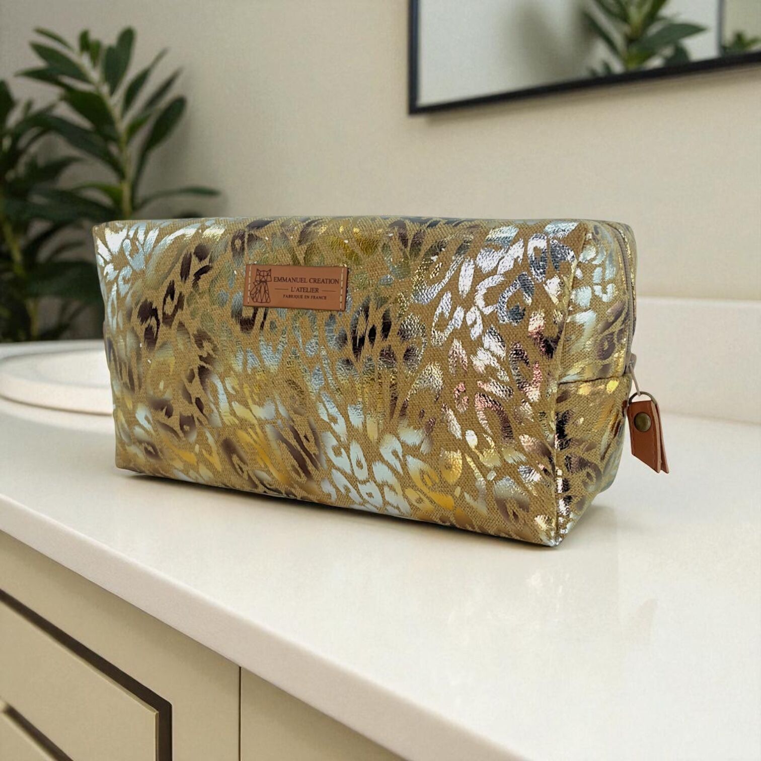 Astuccio Nomad M, "Savannah" beige