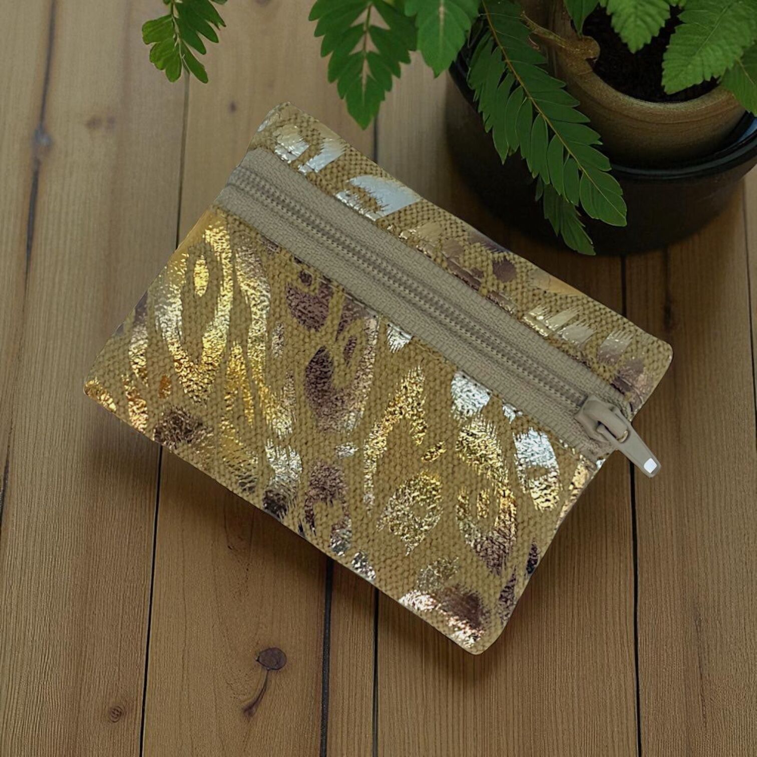 XS pouch, "Savannah" beige