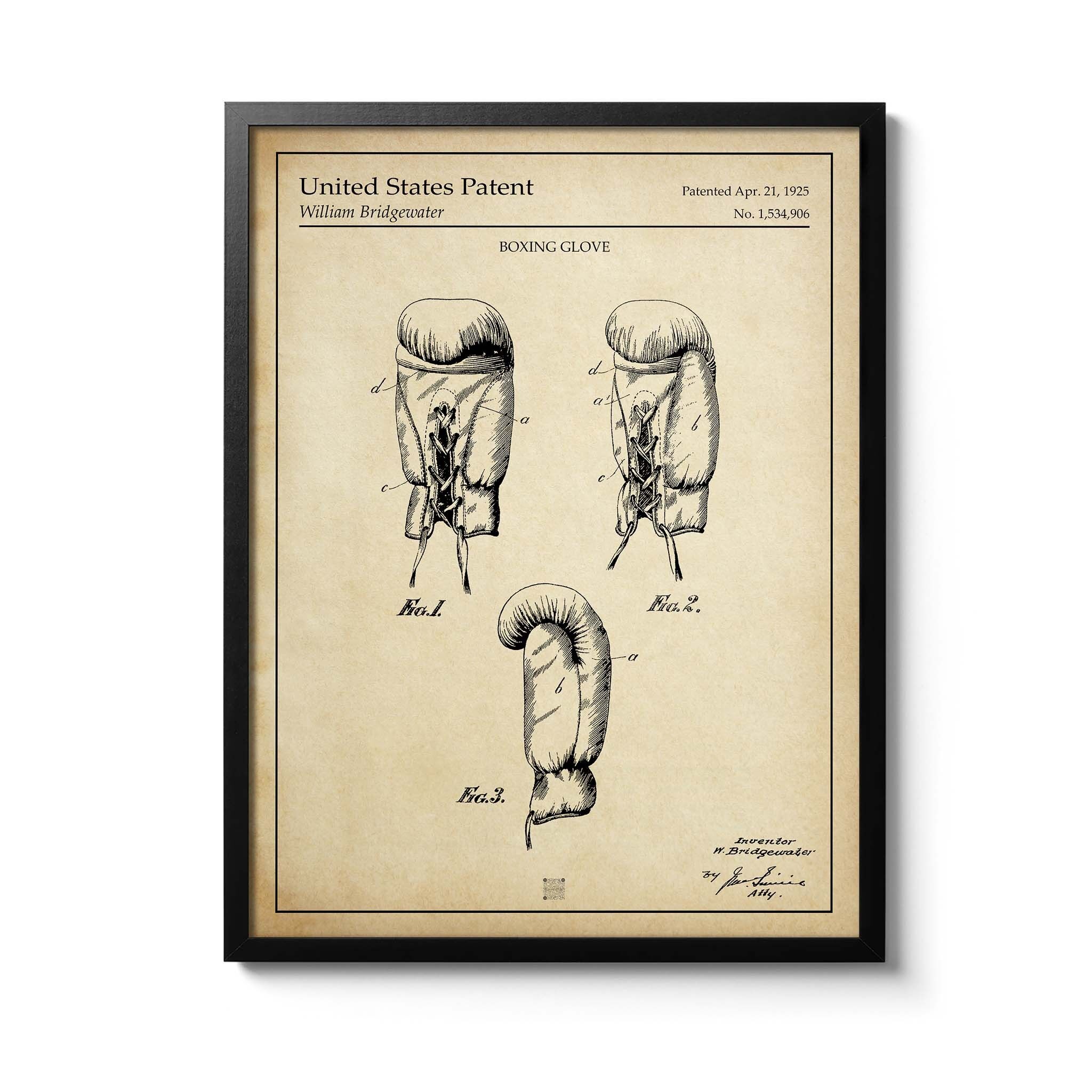 Affiche brevet Interactive - Gants de Boxe - 30x40cm