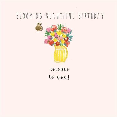 Blooming beautiful birthday