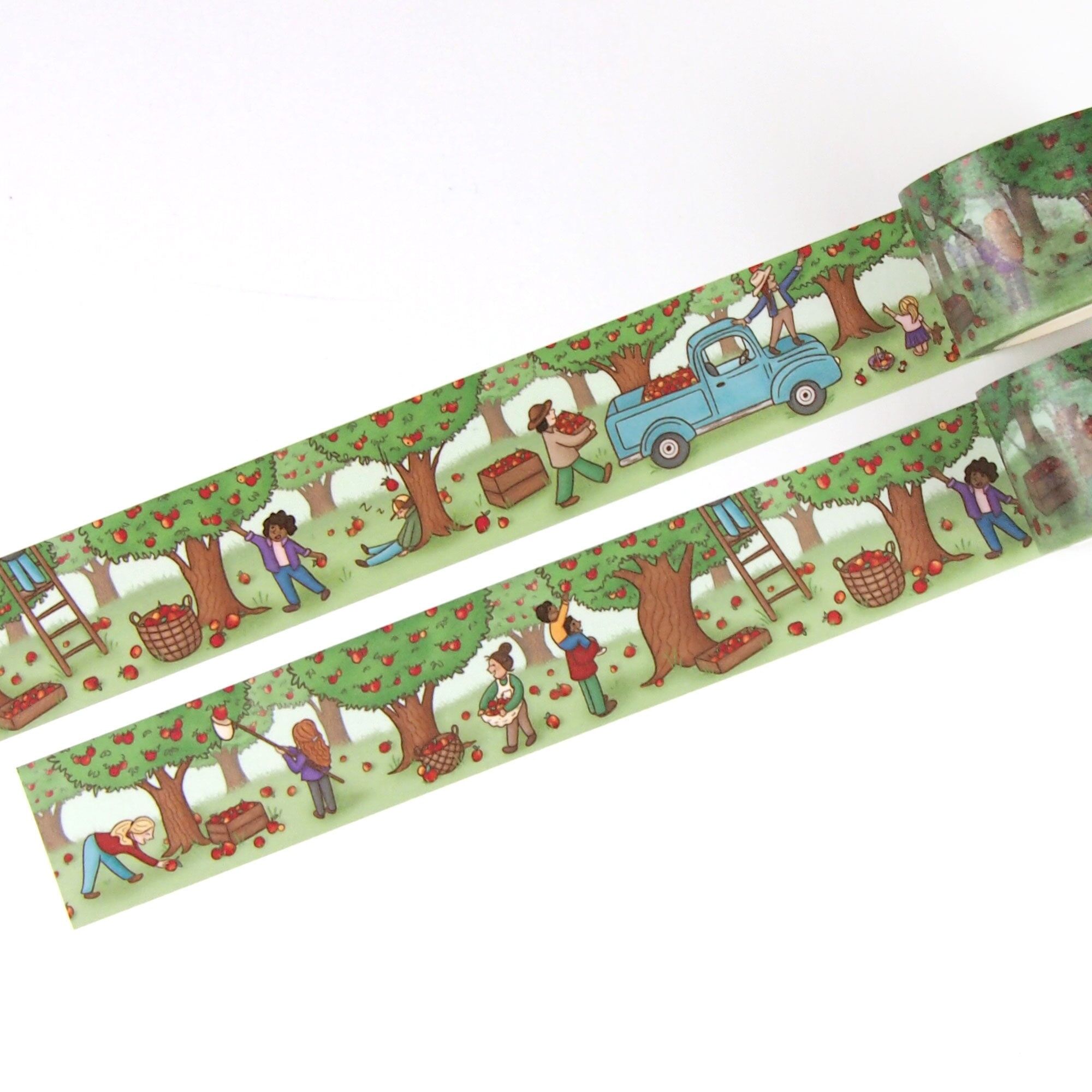 Washi-Tape „Apfelernte“ (30 mm x 10 m)