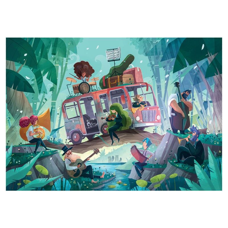 Into the Wild Notes Puzzle – Trevell – 1000 Teile