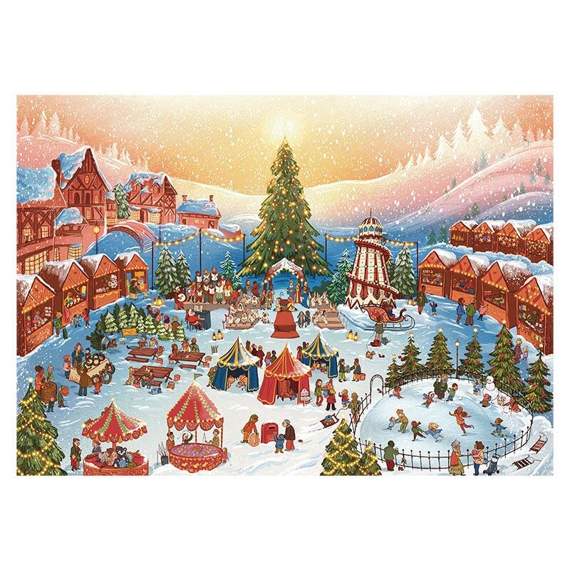 Schneemarkt-Puzzle – Trevell – 1000 Teile