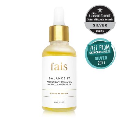 Balance It Antioxidant Facial Oil Maracuja + Geranium