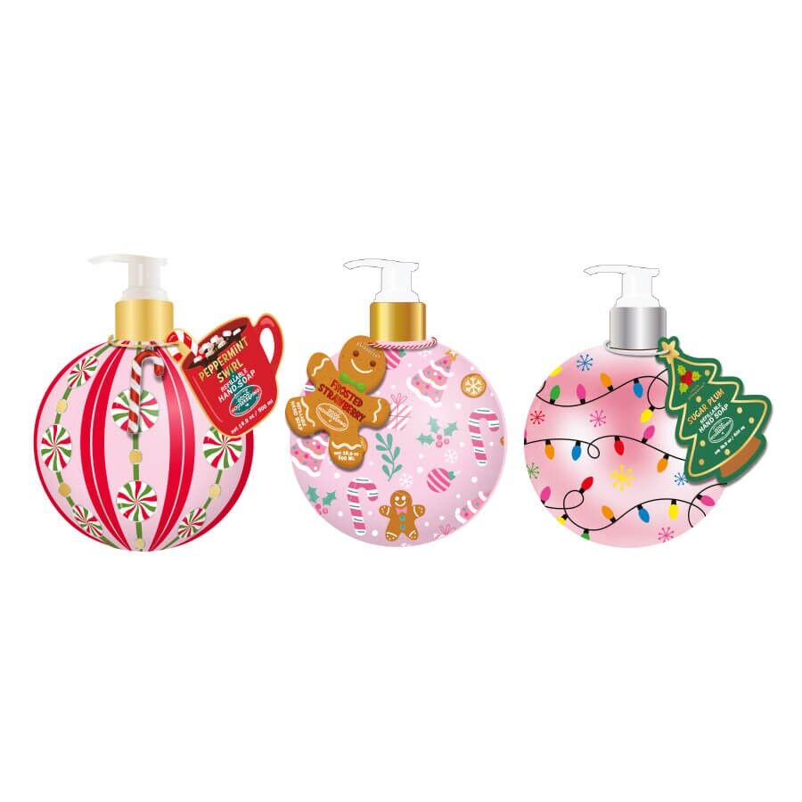 BOULE Dispenser di sapone liquido da 500 ml, 3 modelli assortiti - 350016