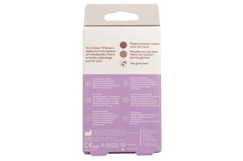 Pansements Tru-Colour pour le teint brun foncé (boîte violette) 4