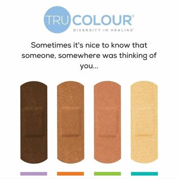 Pansements Tru-Colour pour le teint brun foncé (boîte violette) 9