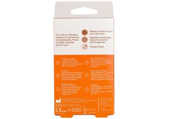 Tru-Colour Skin Tone Plâtre Marron-marron foncé (boîte orange) 4