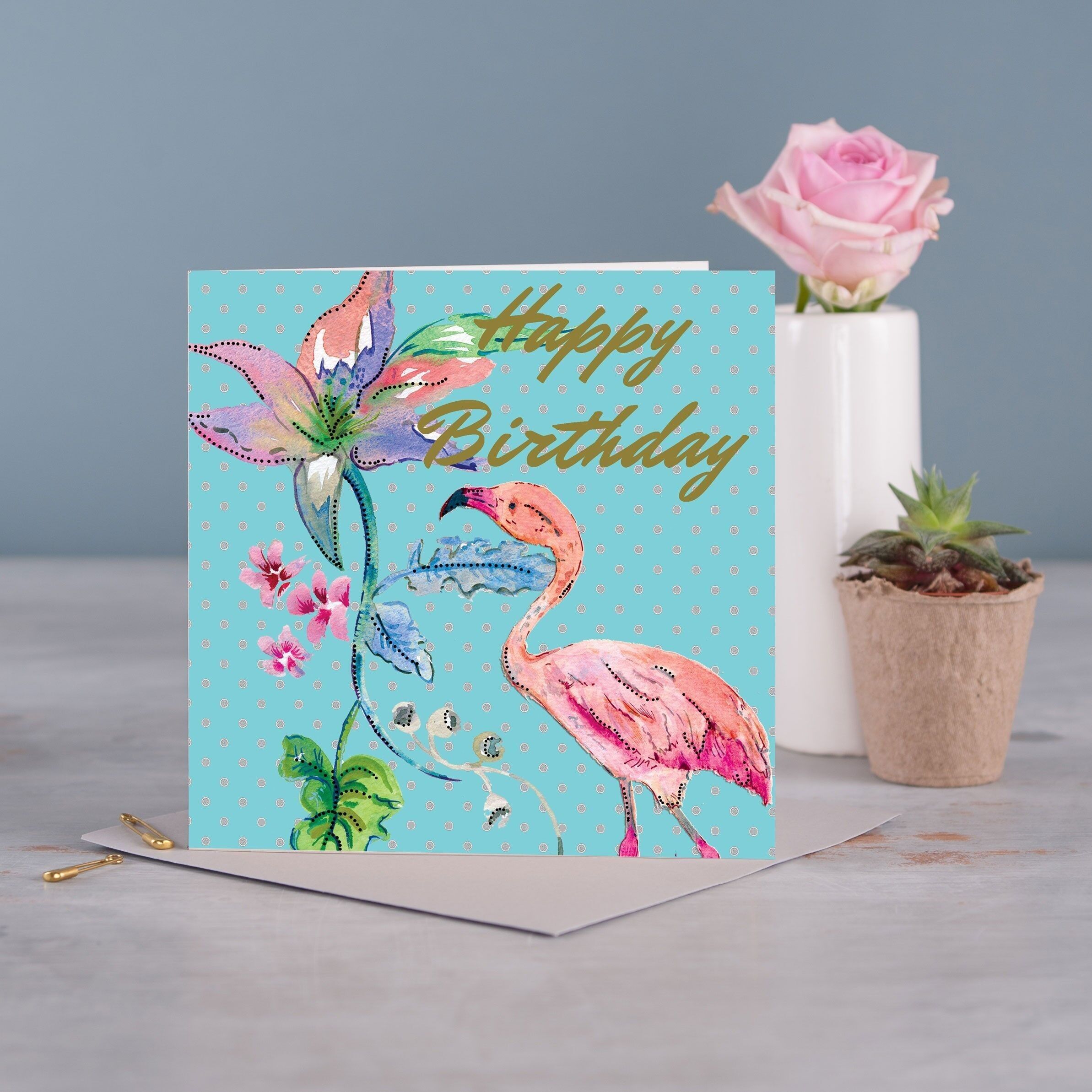 Cartolina d'auguri di fascino