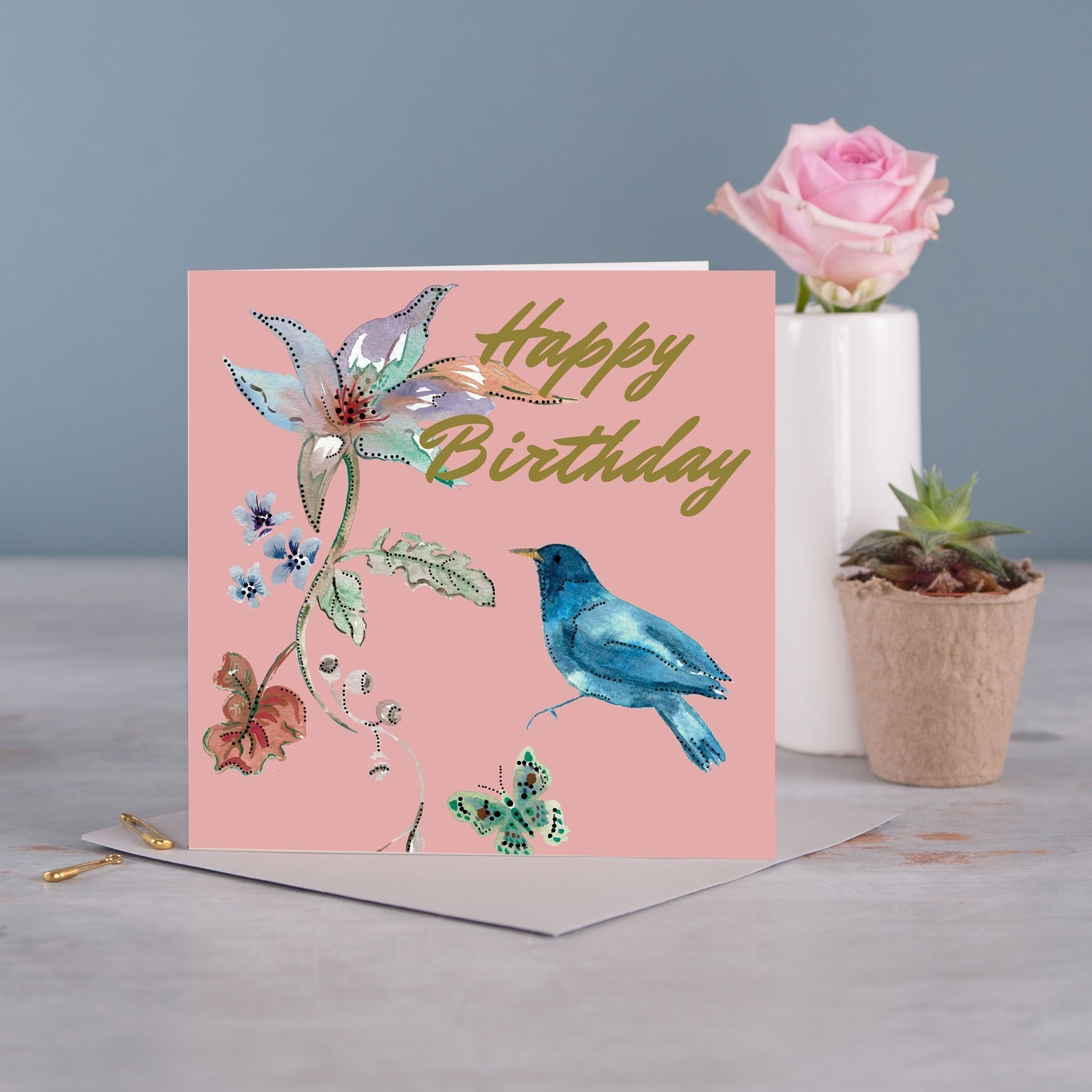 Biglietto di auguri prezioso