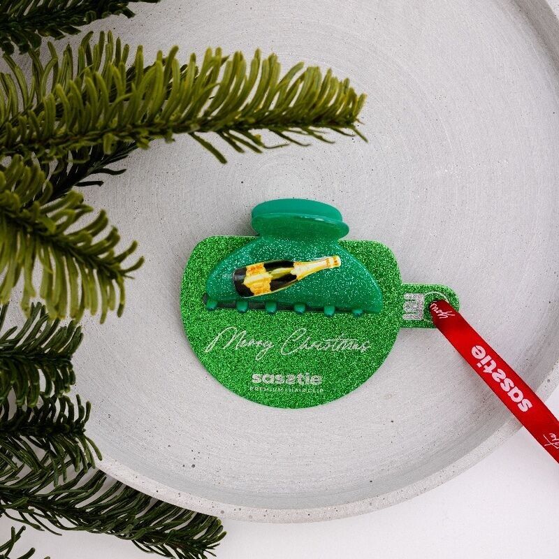 Fermaglio per capelli - 1.Natale - Mony Champagne