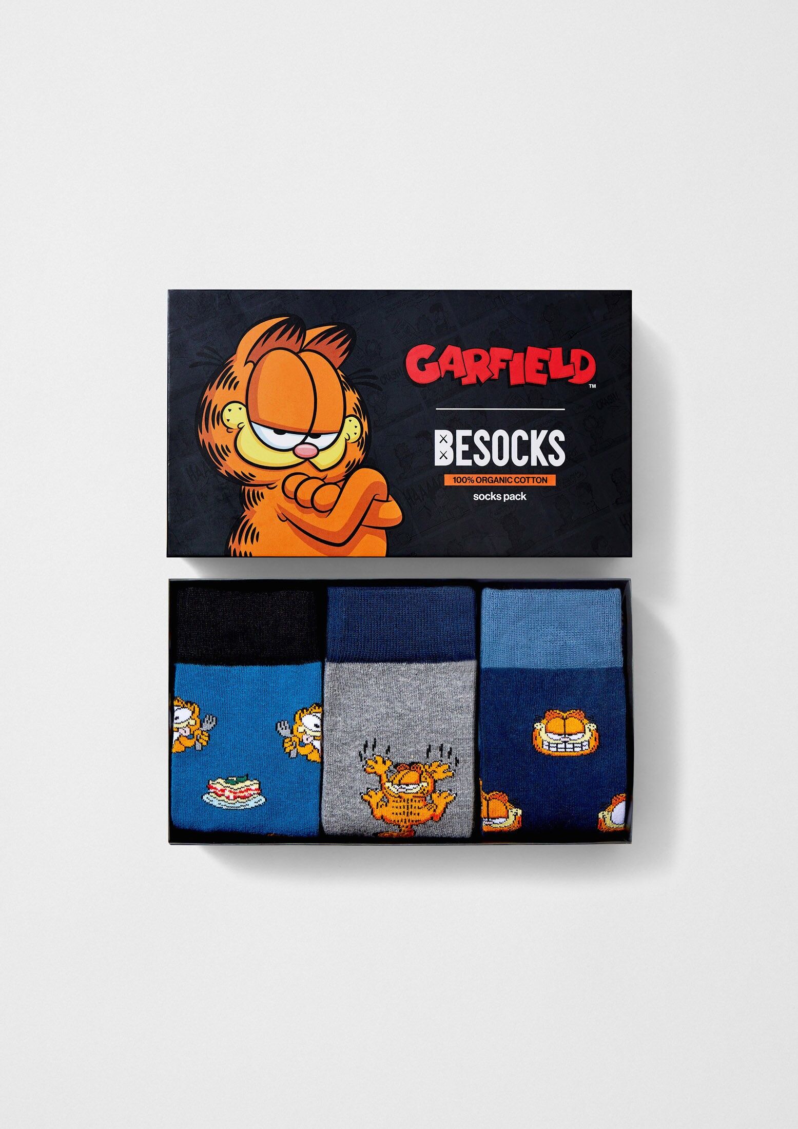 Pack de calcetines Garfield - 100% Organic Cotton Socks