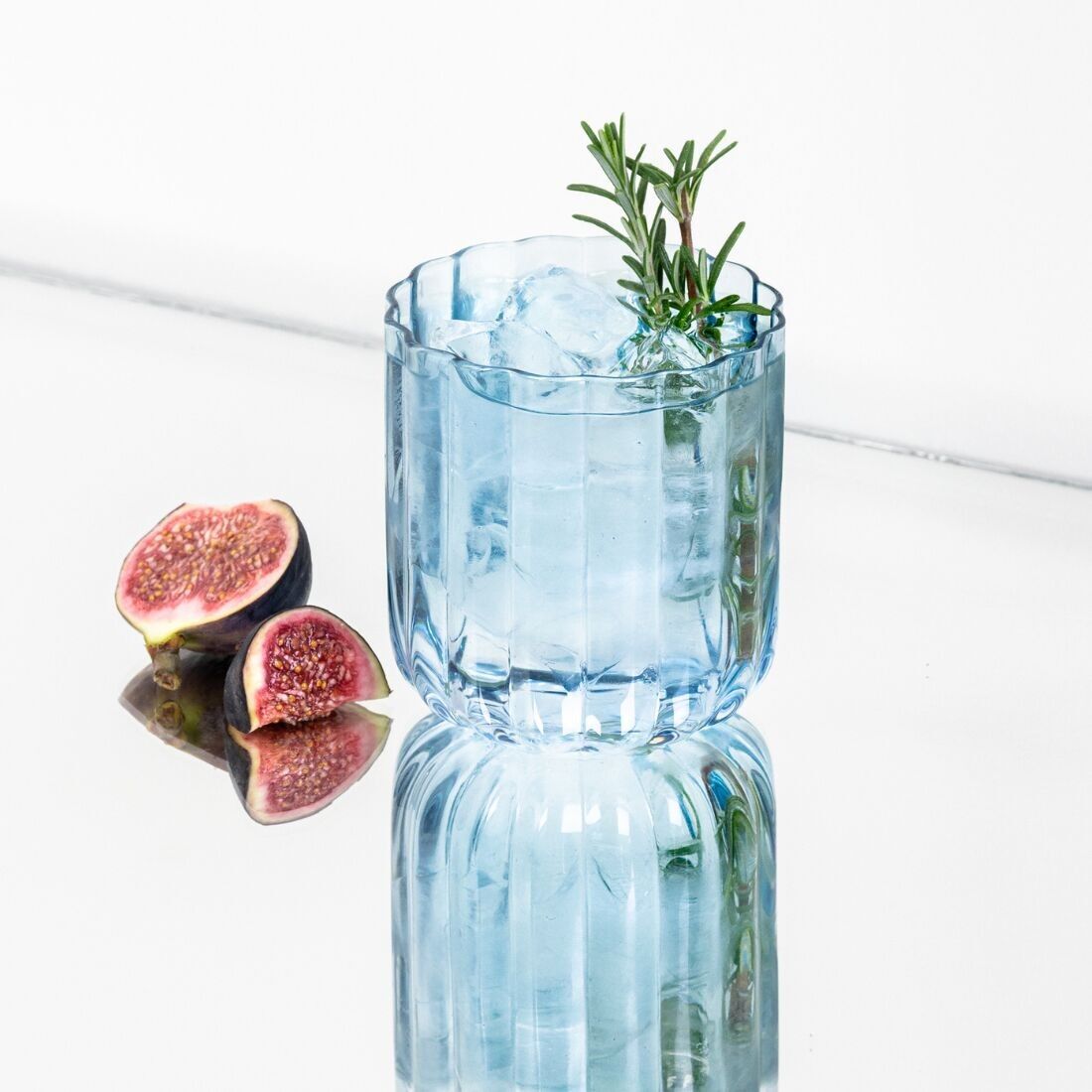 Tumbler Gaia | 35cl | Whiskyglas | Trinkglas | blau