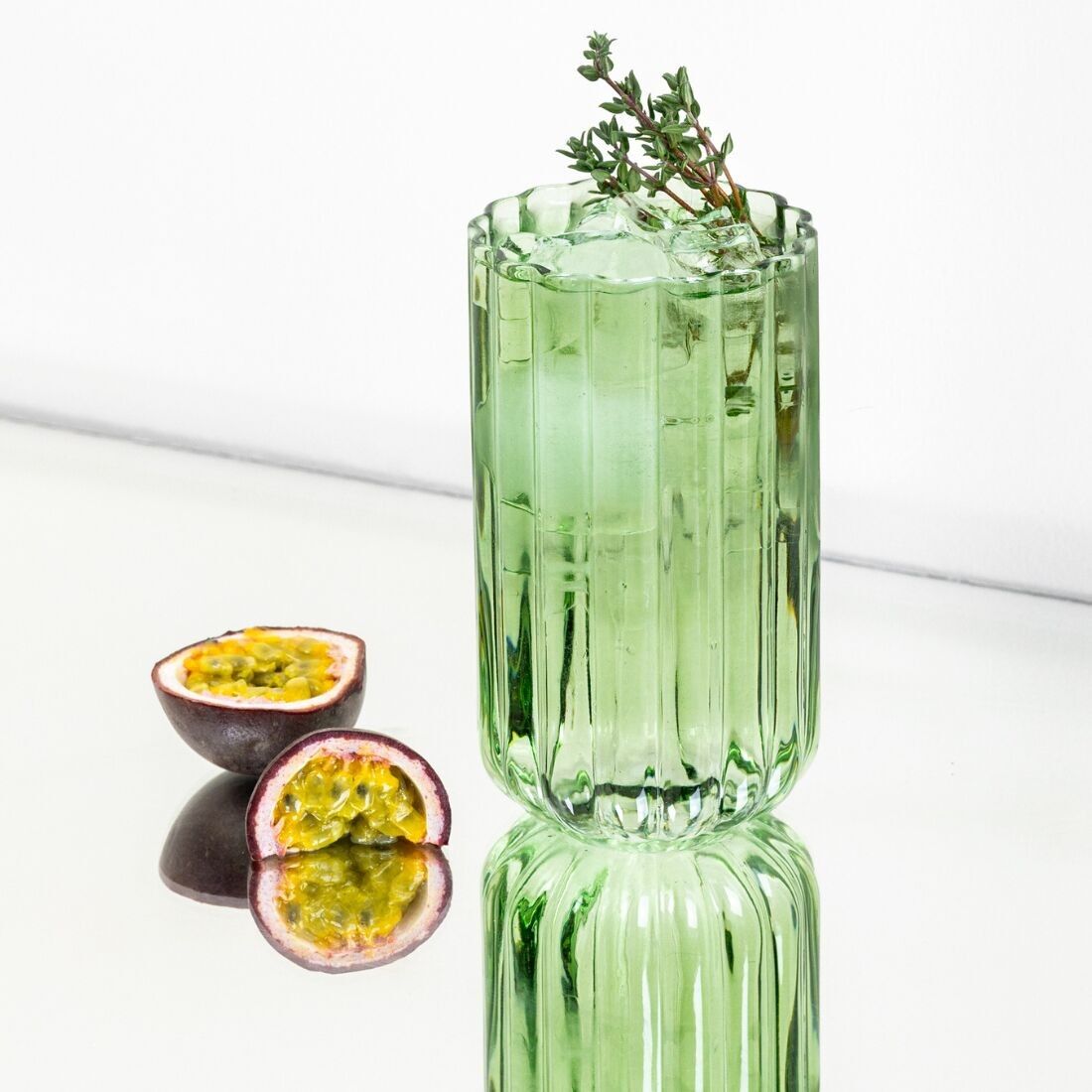 Highball Gaia | Bicchiere da succo | Bicchiere da cocktail | 460 ml | verde