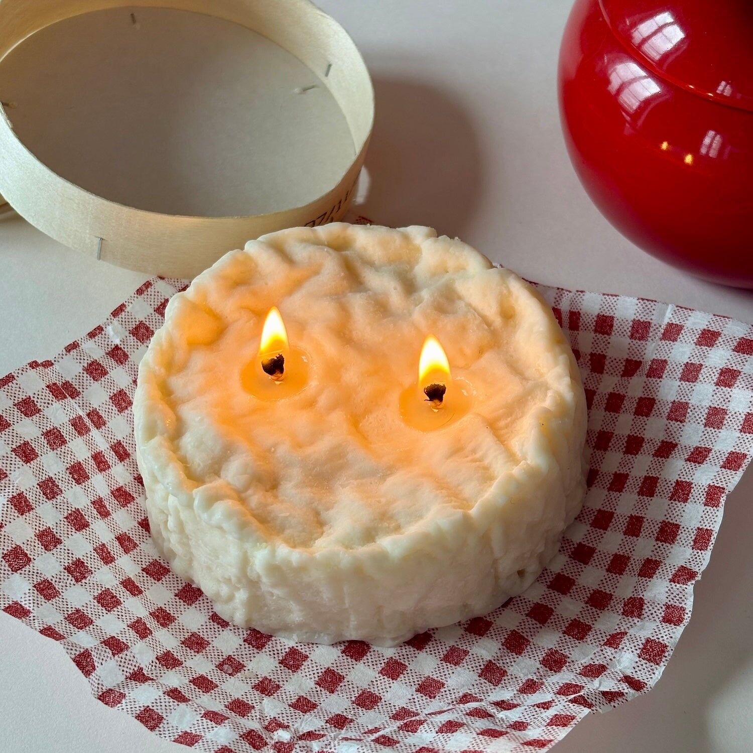 Camembert Candle