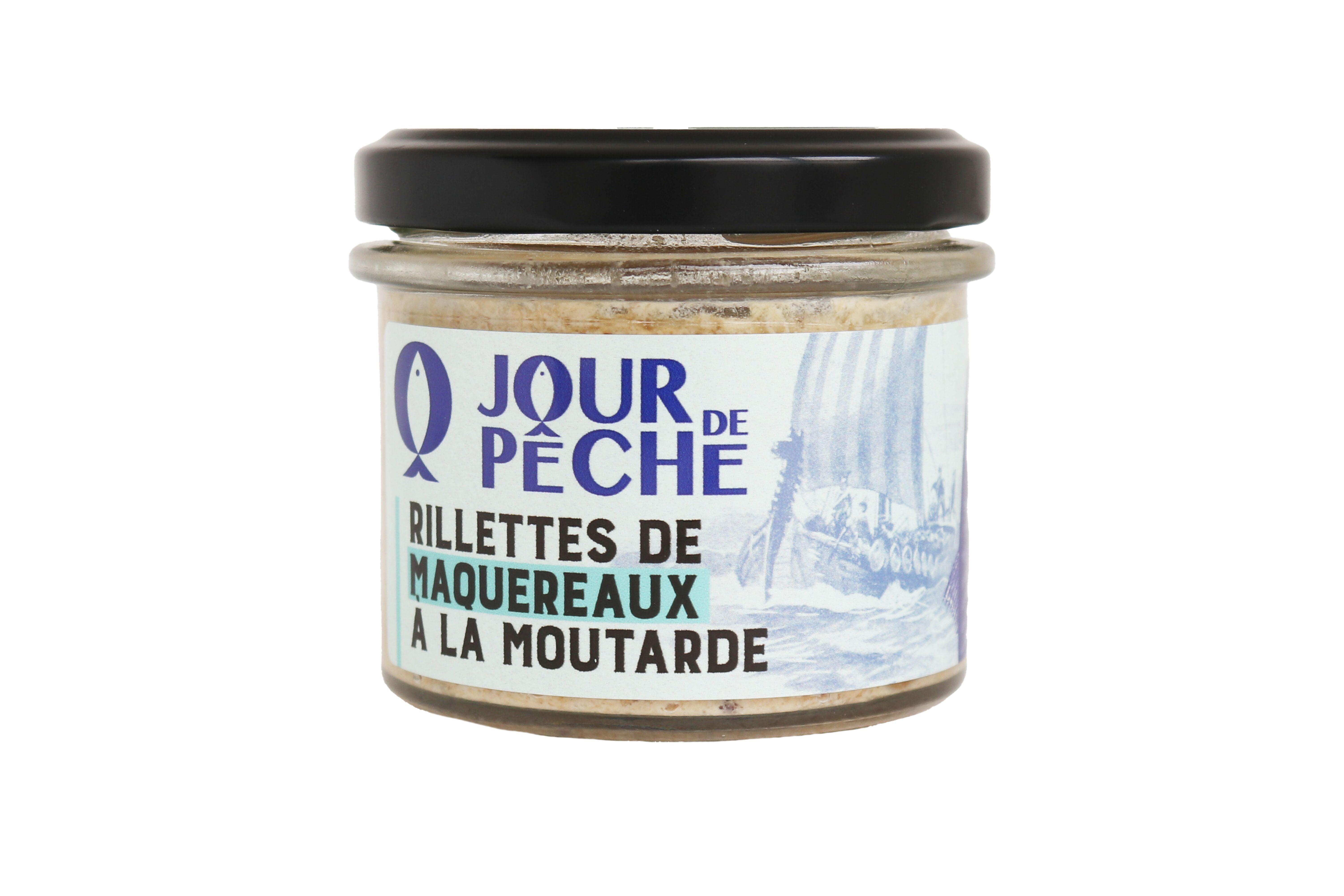 Mackerel rillettes with mustard