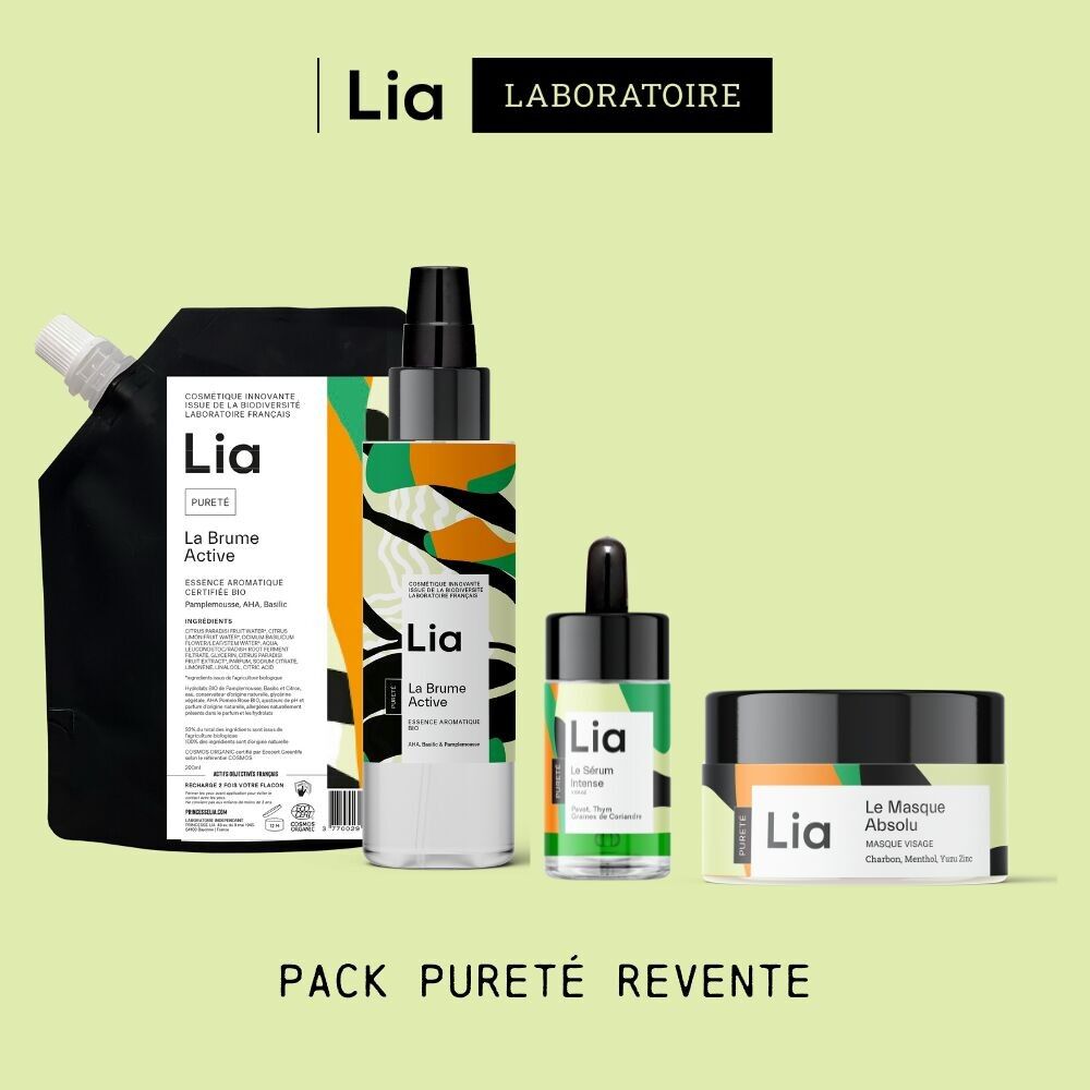 LIA LABORATORY - Confezione impianto - 12 prodotti - Gamma di purezza