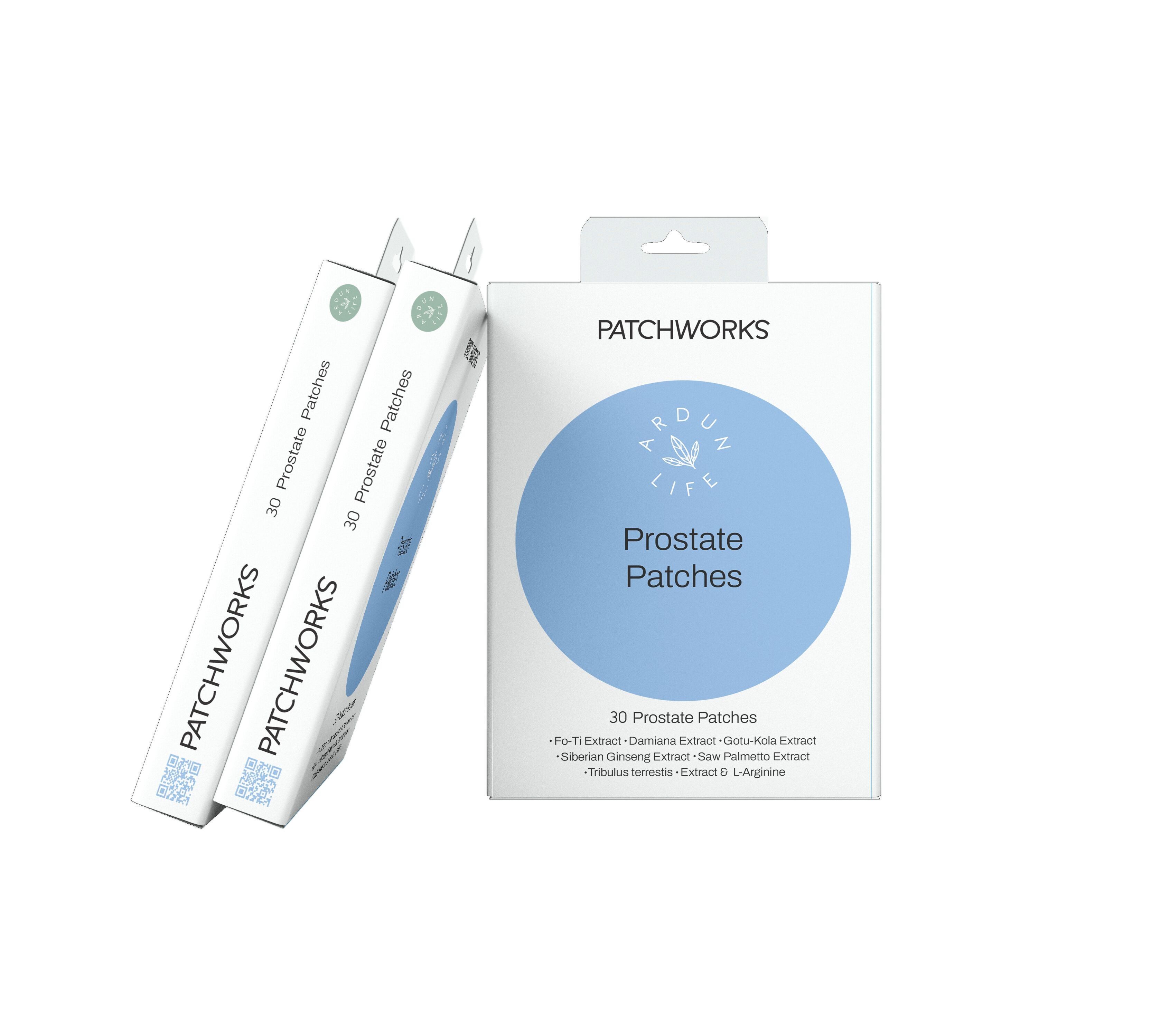 Prostate - PatchWorks | Soutient la santé prostatique naturellement | Soutient la fonction prostatique en douceur