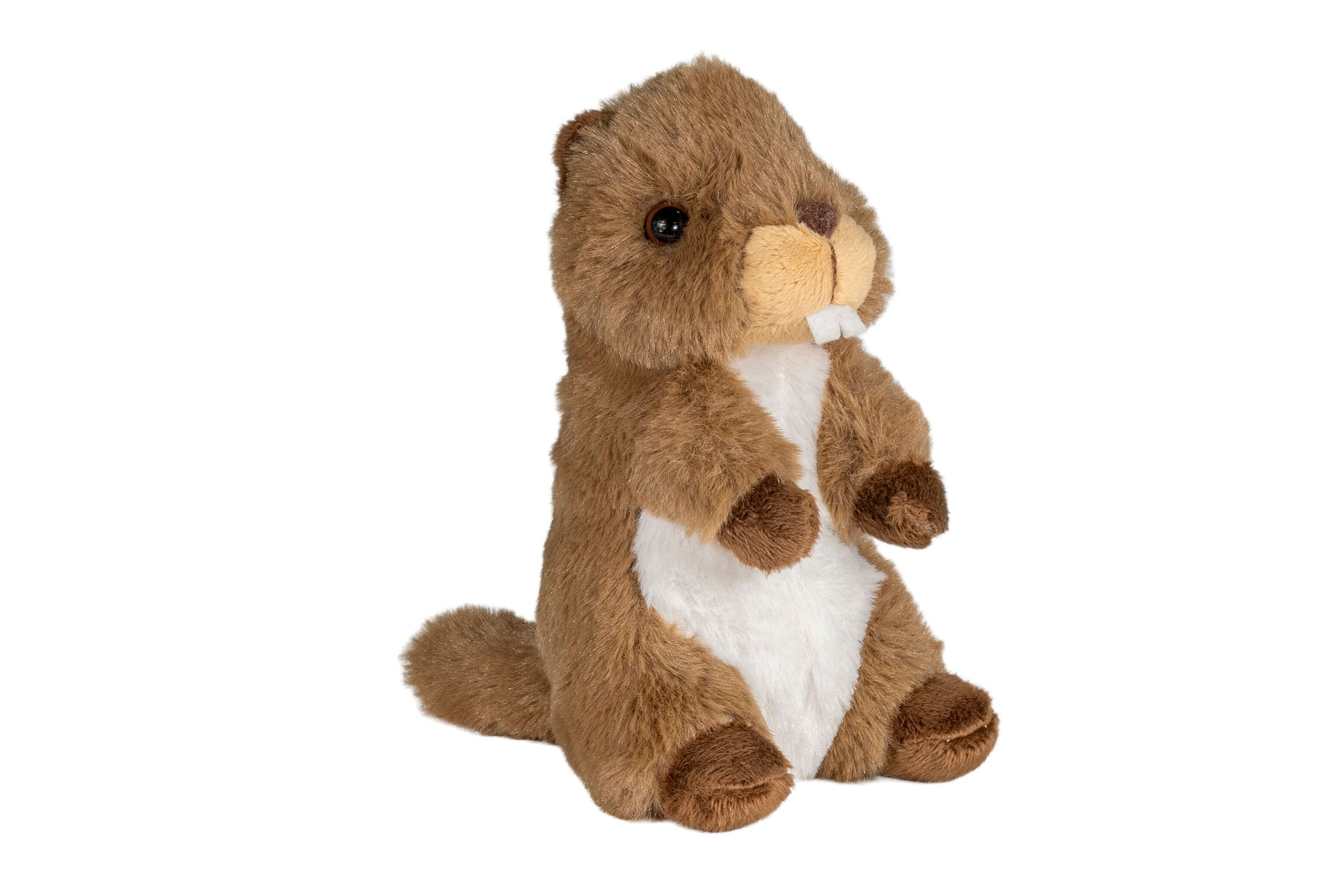 peluche marmotta marrone ecologico