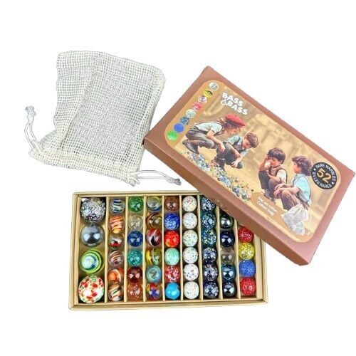 Rare marbles – Set of 52 marbles – Mon Petit Cadeau