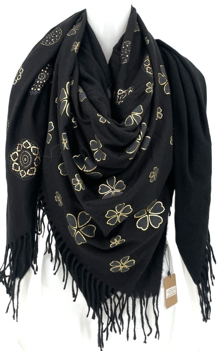 Echarpe carrée tendance multiface - chaude