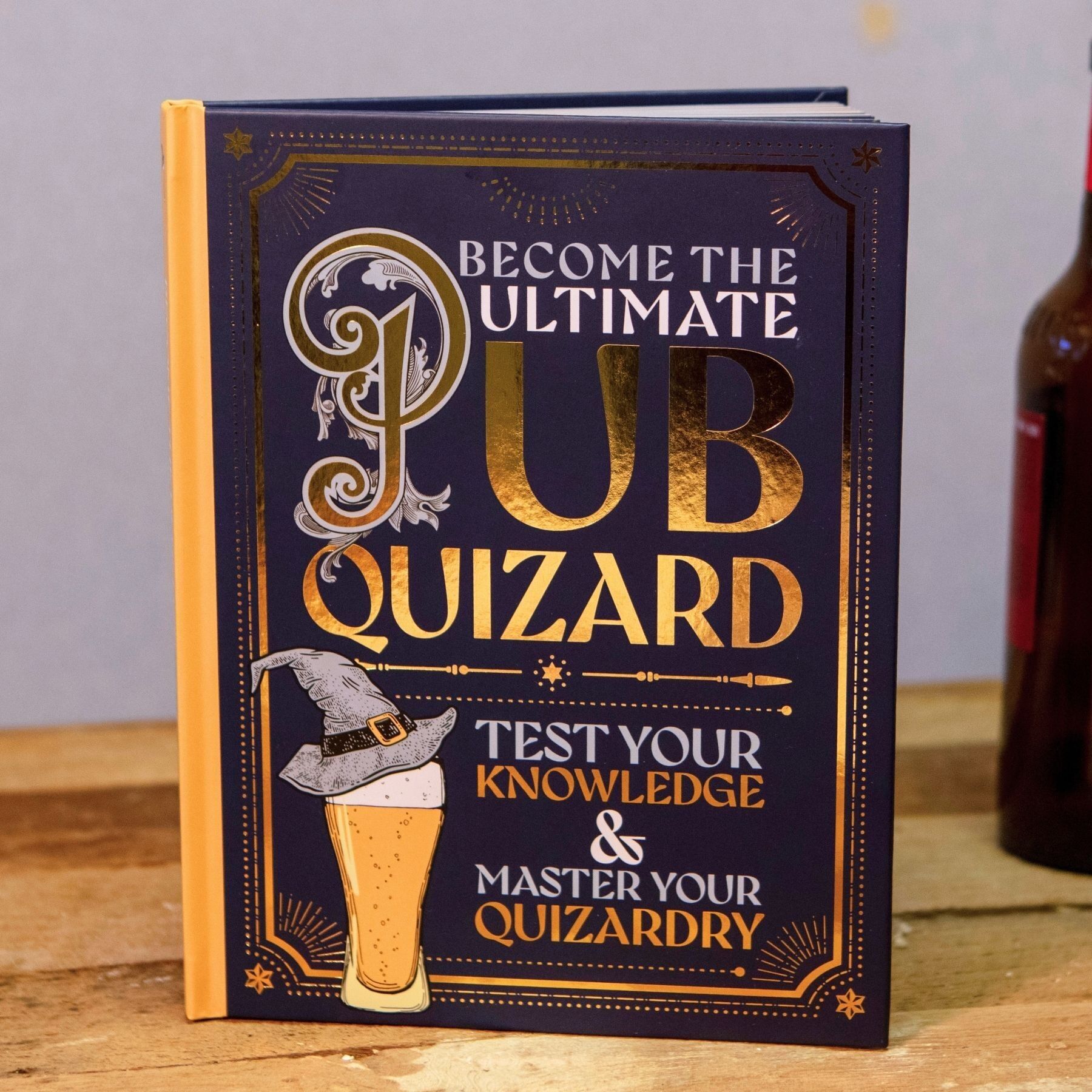 Conviértete en el mejor Pub Quizard: El libro de regalo Pub Quiz