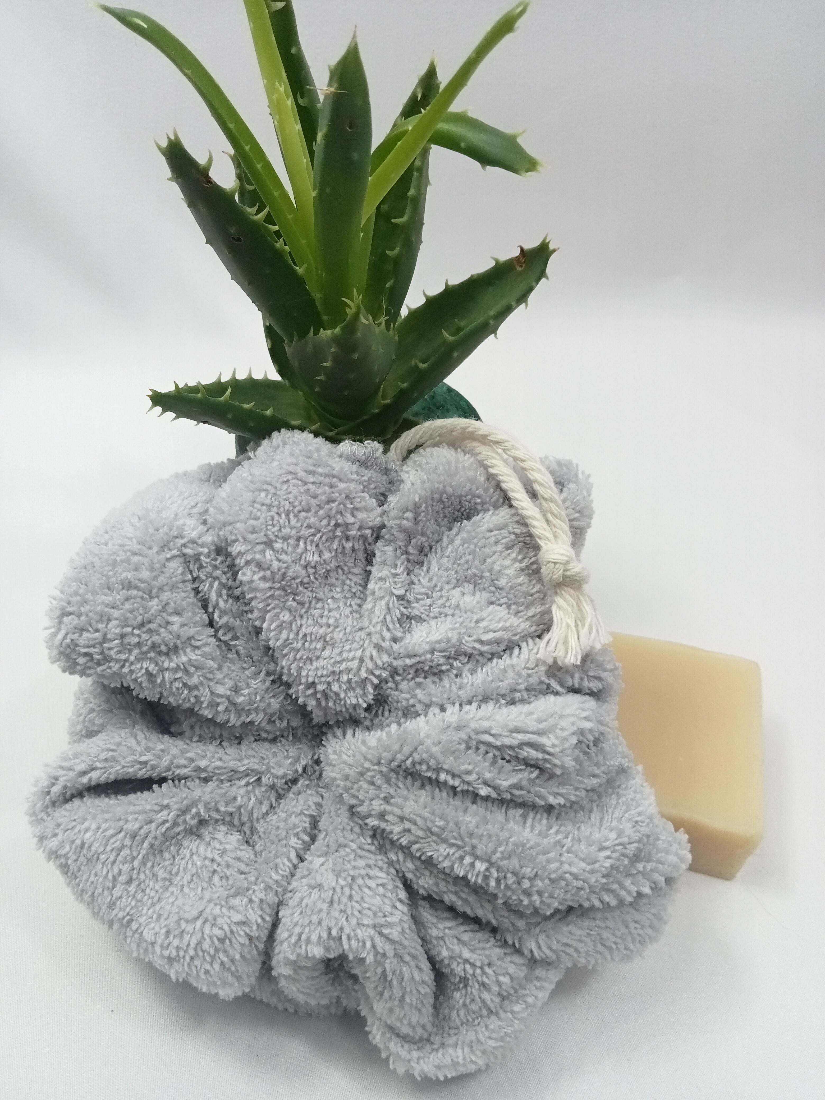 Fiore grigio da doccia