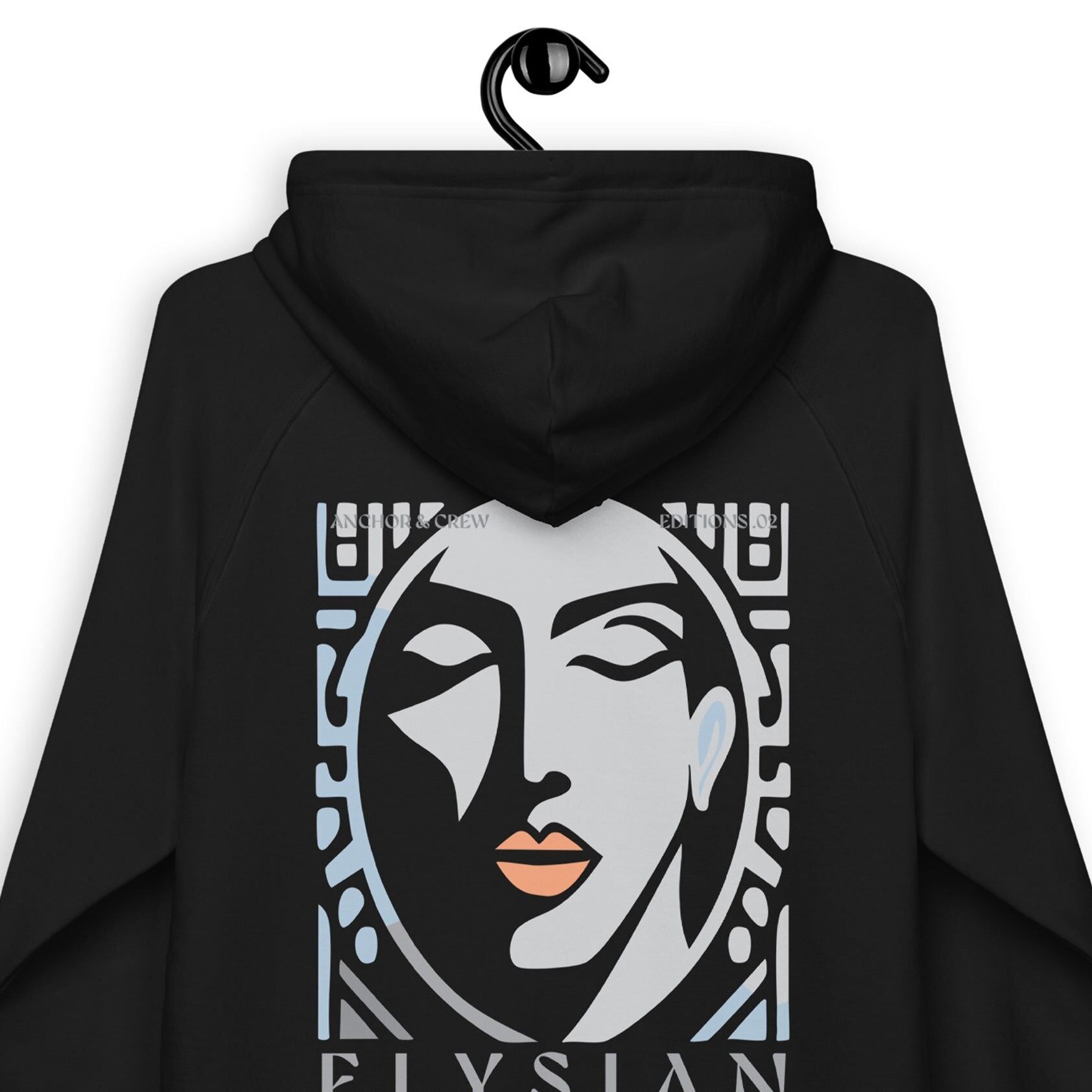 02 Felpa con cappuccio in cotone biologico Elysian EDITIONS