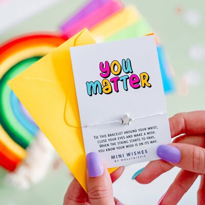 You Matter Mini Wish Bracelet