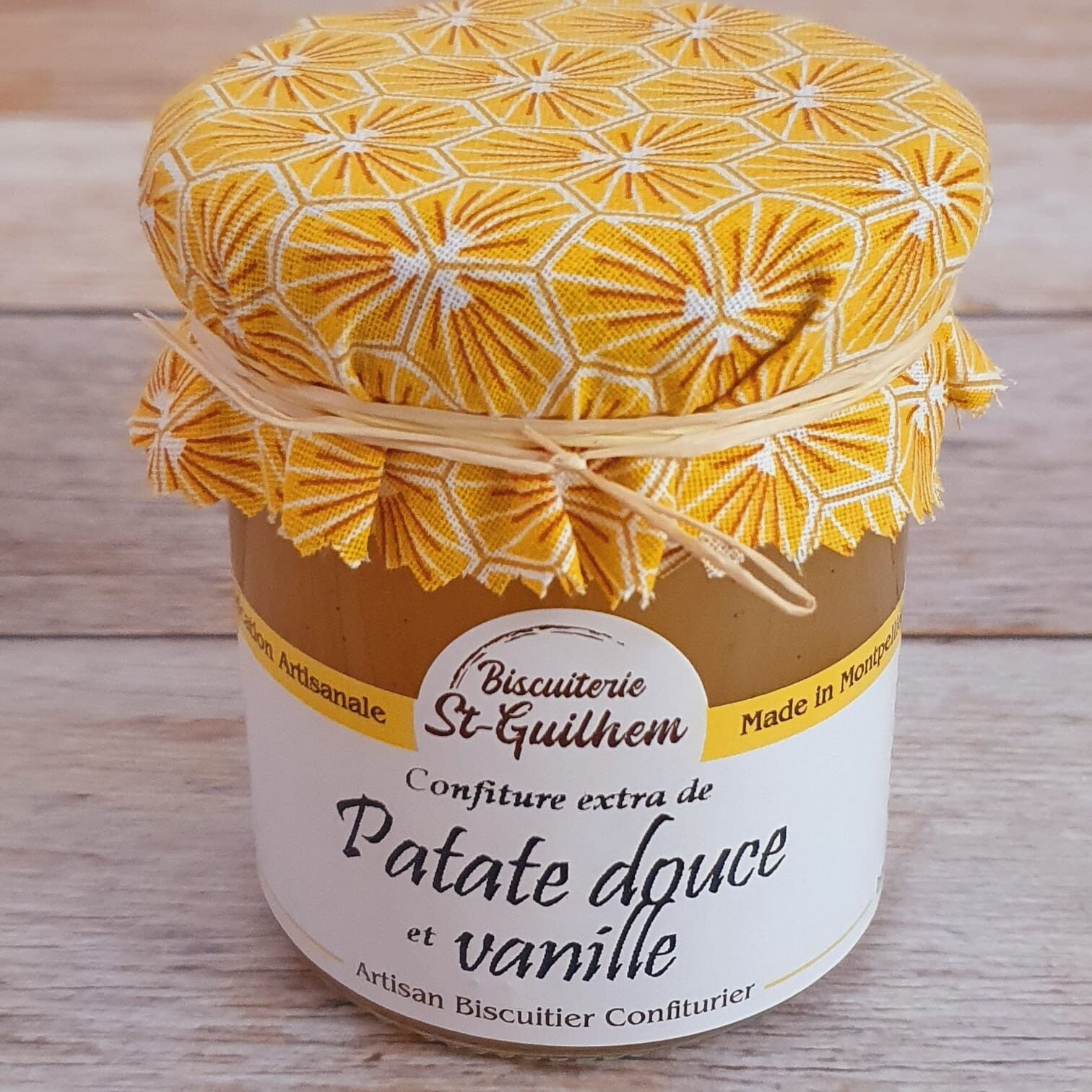 Confiture Extra Patate douce Vanille