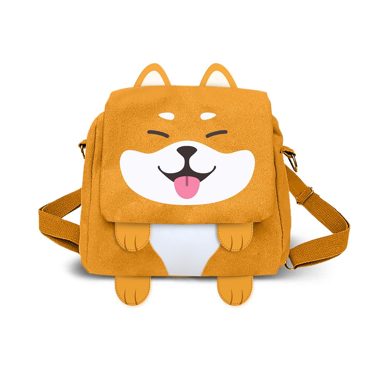 Oh My Pop Shiba-Bag-Zaino Kawaii, Multicolore