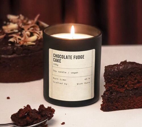 Chocolate Fudge Cake Candle