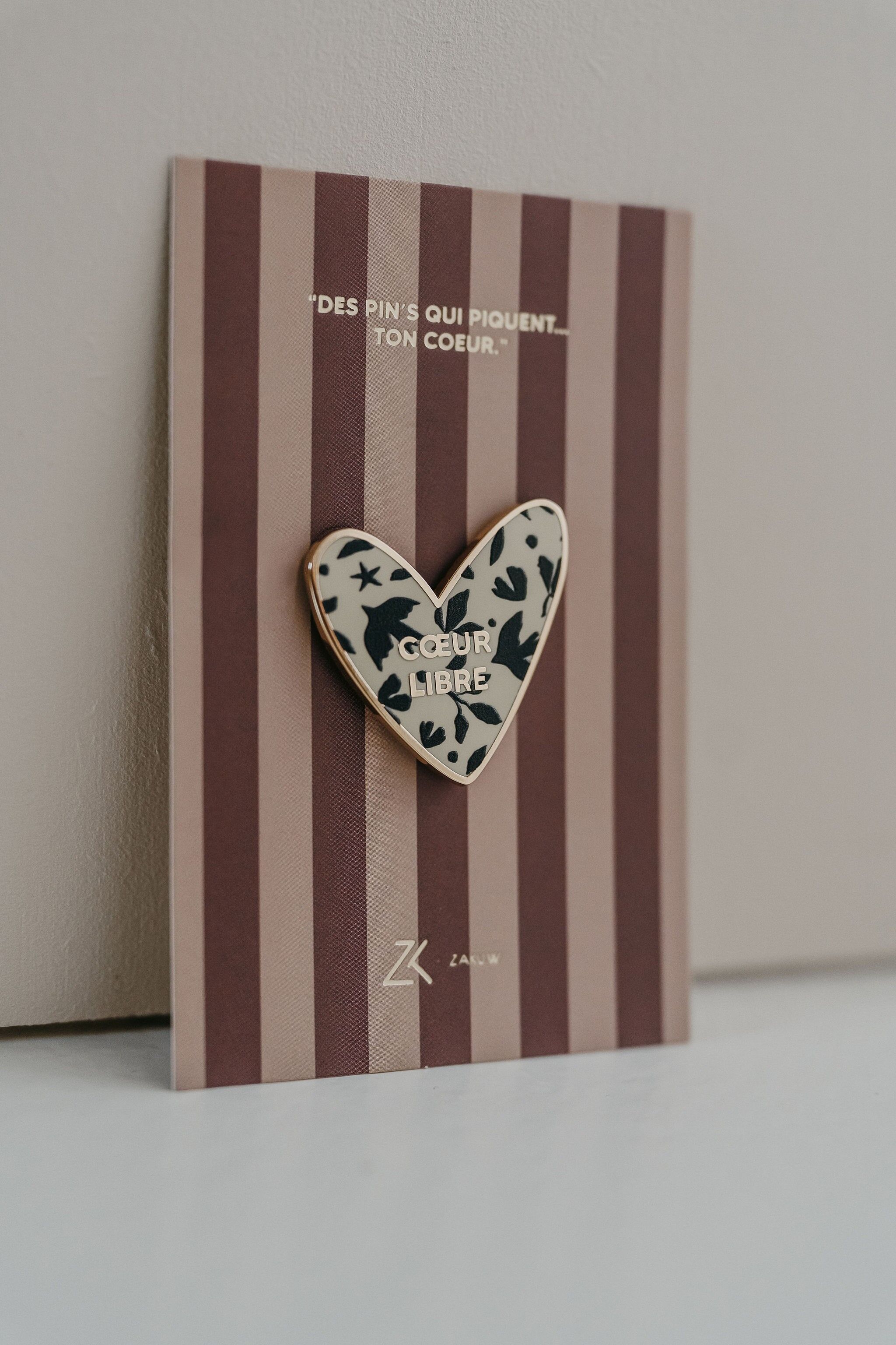 Pin's Cœur Libre