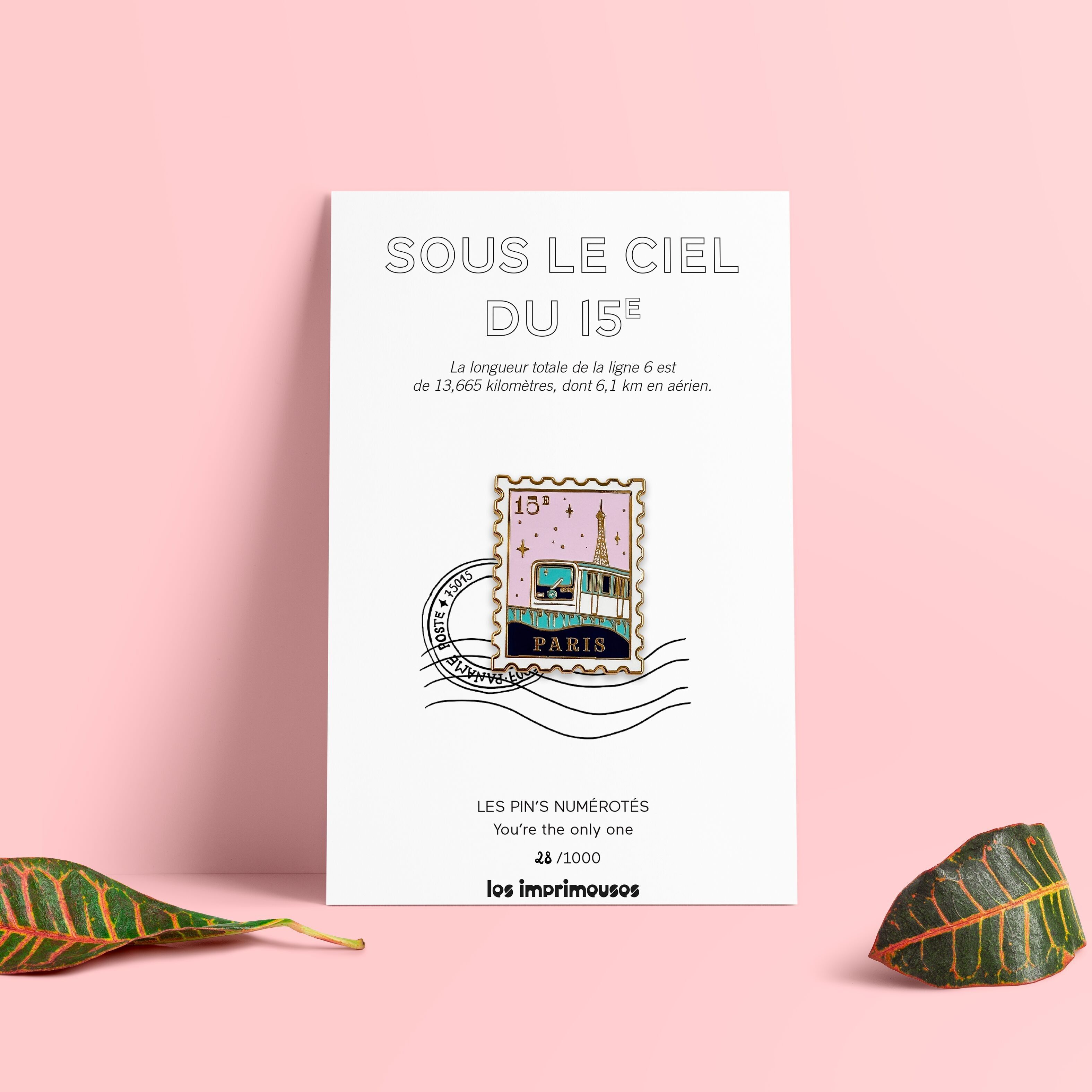 Pins - Sello del 15 de París - Bajo el cielo del 15