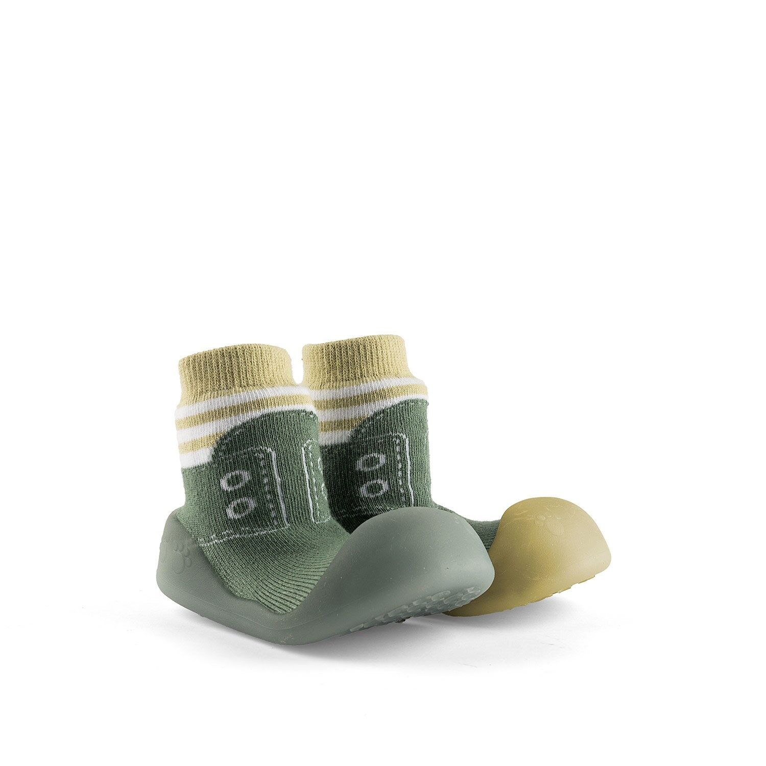 Babyschuhe, die im Sonnenlicht ihre Farbe ändern: Grüne Bigtoes Chameleon Sneakers