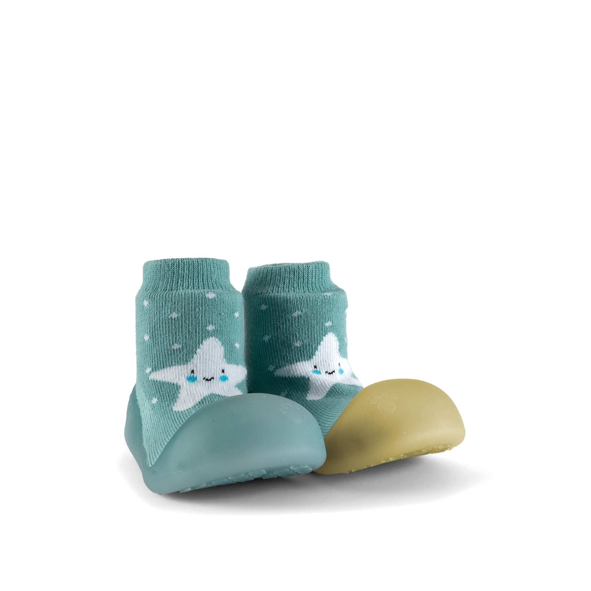 Blaue Seesterne Bigtoes Chamäleon Farbwechsel Babyschuhe