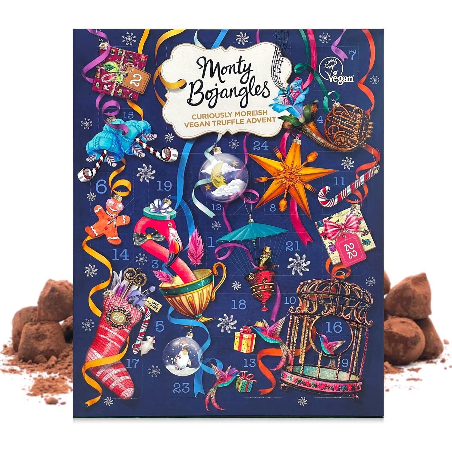 Monty Bojangles Curiously Moreish Calendario dell'Avvento Vegano al Tartufo 235g
