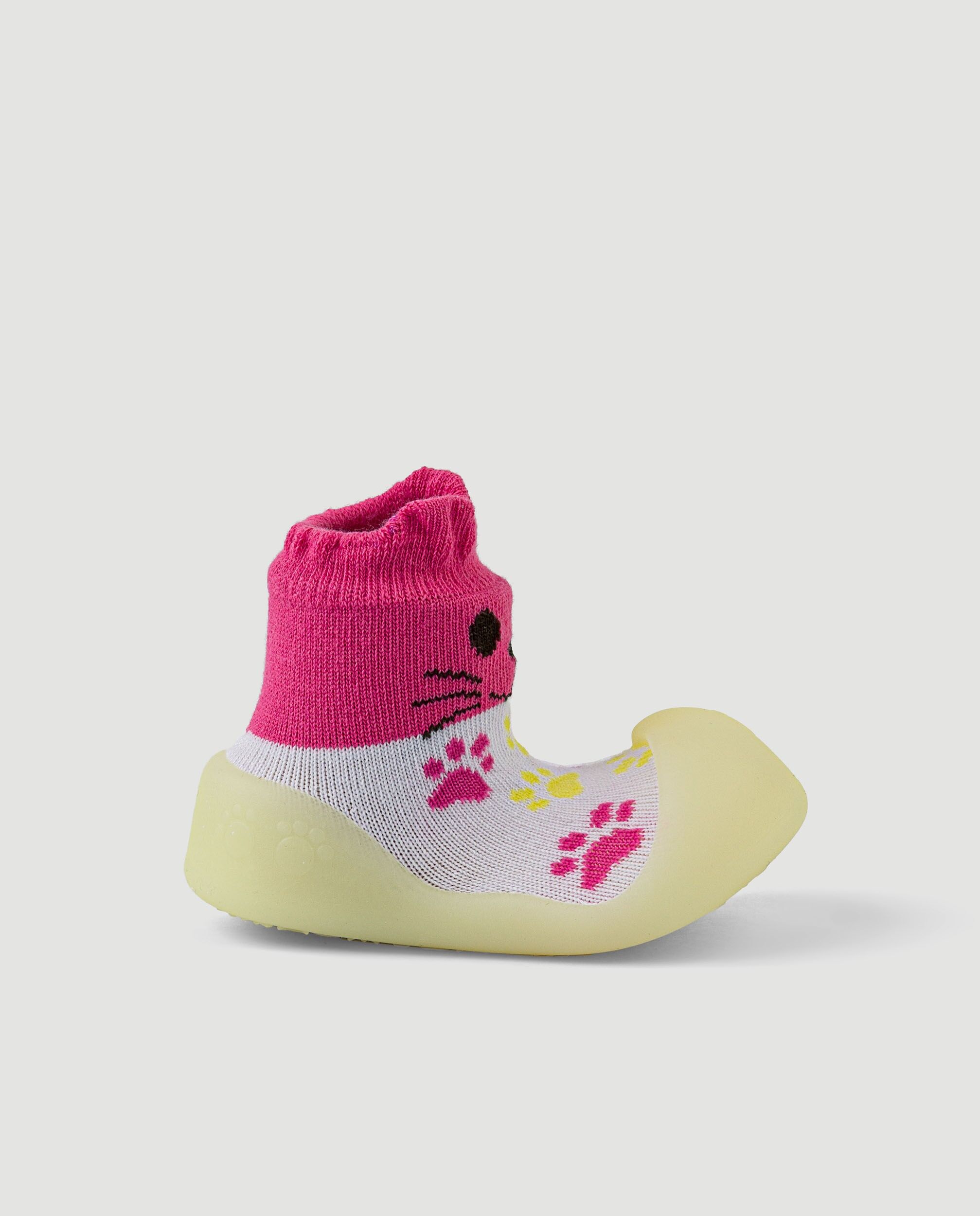 Meaw Bigtoes Chamäleon-Babyschuhe, die im Sonnenlicht die Farbe wechseln