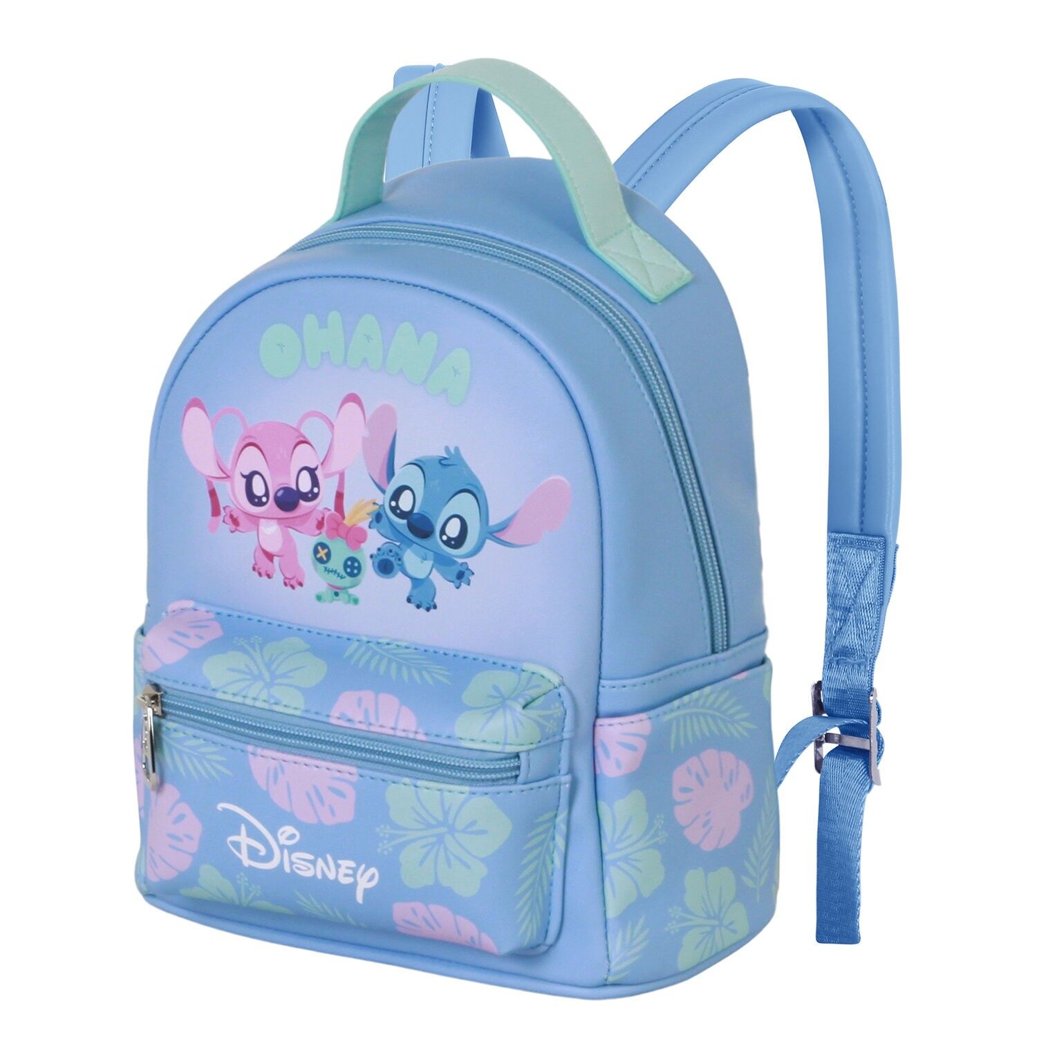 Zaino Disney Lilo & Stitch Jolly Heady Small, Blu