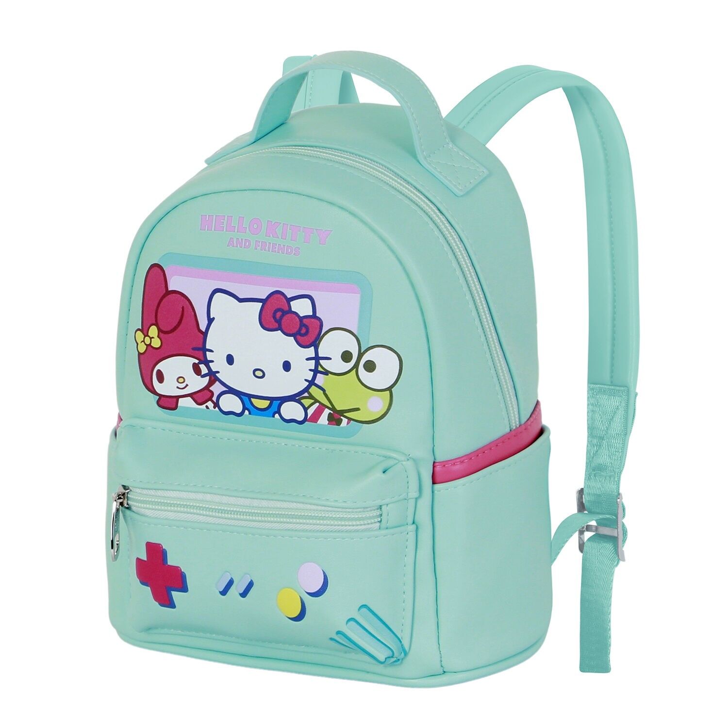 Videogioco Hello Kitty - Zaino piccolo Heady, turchese