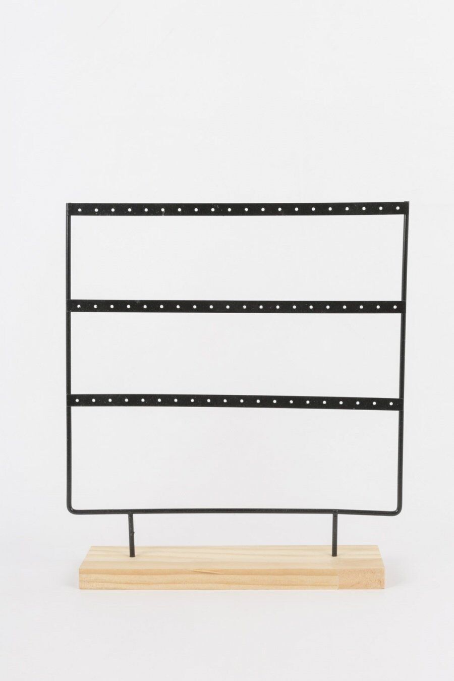 Espositore per orecchini nero